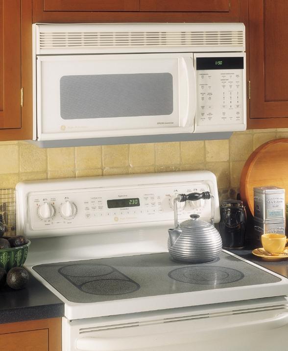 The GE Convection/Microwave Oven,