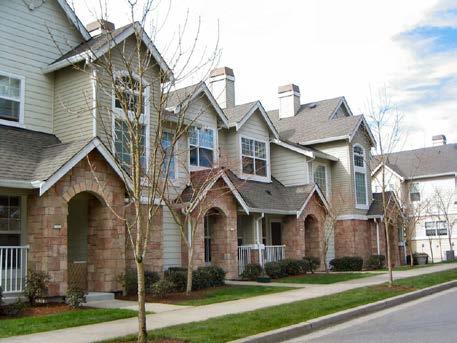 Townhouses fronting on a street must all have individual ground-related entries accessible from the street.