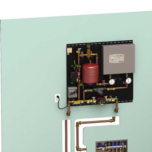 Pro Panels incorporate electric boilers on the panel.