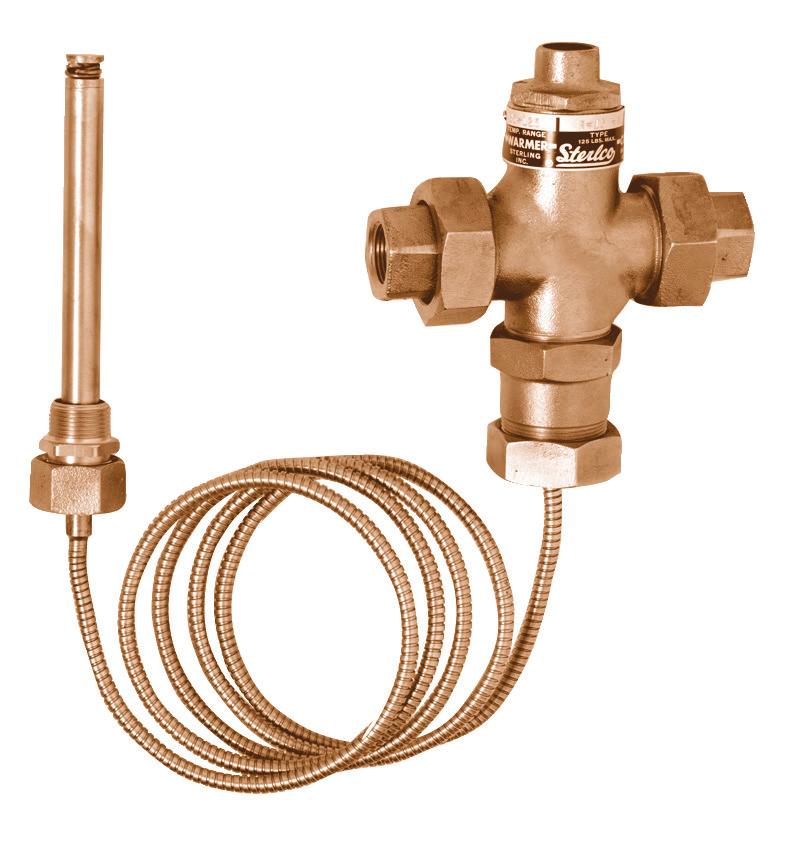 VALVES & STRAINERS Sterlco products are designed to help you maintain temperature, flow,
