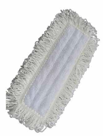 White clean N dry mop covers White theatre scrub mop Clean & Grab White bleach resistant wall washing cover White