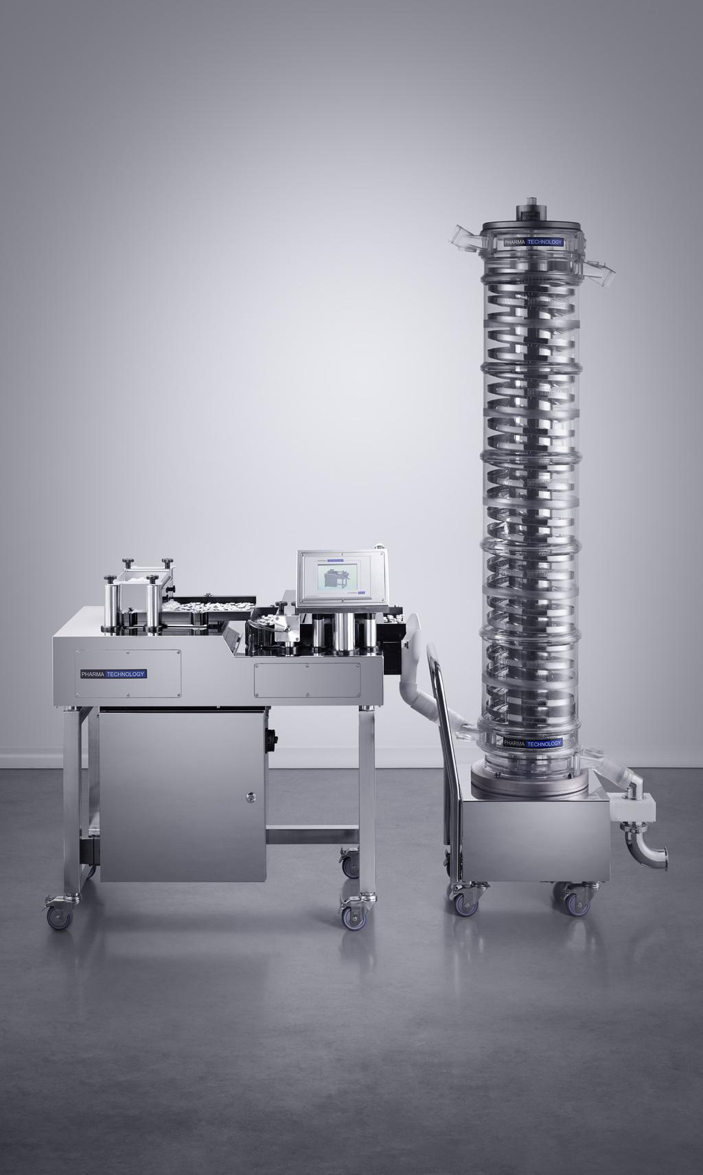 BLF BLISTER LINE FEEDER WITH BROKEN TABLETS SORTING DEVICE Using the dedusting technology of the Pharma Technology or Pharma Flex deduster, the new BLF equipment allows you to feed automatically
