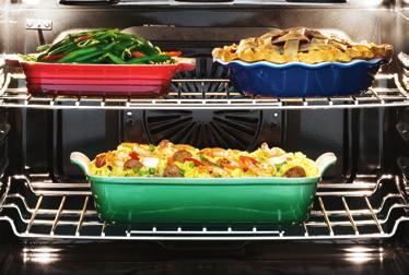 Signature Features Continuous Grates Continuous Grates make it easy to move heavy pots and pans across burners without