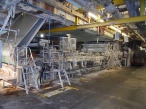 Paper machine 4 Walmsley paper machine, year 1954, deckle 3340mm, twin wire sections,