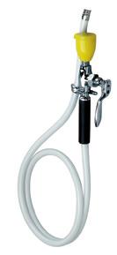 Eyewash attaches to the faucet s cold water integral stop cavity ensuring safe water temperature to the eyes every time. Meets ASME 112.18.1/CSA B125.1 and ASSE-1001. SEF-9200 $ 426.