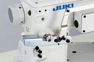 The MF-7900 Series is a newly developed coverstitch machine provided with lots mechanisms for improving the seam quality.