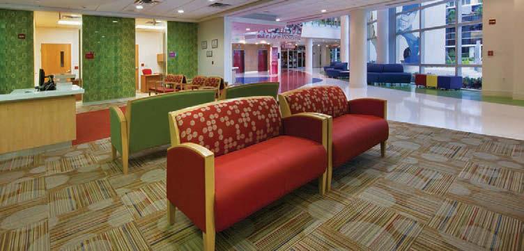 Registration Lounge Eloquence Seating The Challenge At the Joe DiMaggio Children s Hospital in Hollywood, Florida, their motto is We treat your children like our own.