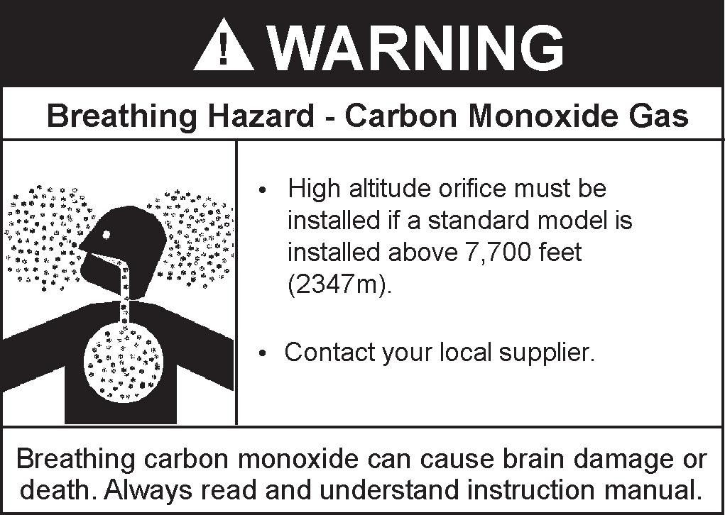 Also, the water heater must be located and/or protected so it is not subject to physical damage by a moving vehicle.
