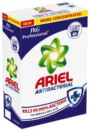 Powder **Only Ariel Colour Liquid Ariel Professional combines 5 core actions in one wash to