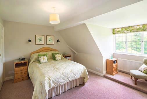 Upstairs you have the master bedroom with en suite bathroom which enjoys views over the grounds and surrounding countryside, two bedrooms with en suite bathrooms and two bedrooms with en suite shower