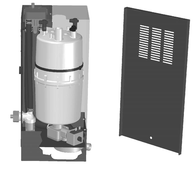 Outlet High Water Sensor Plug Fill Cup Cylinder Plug Plumbing Enclosure (Optional) Cylinder Cylinder Tie Wrap Fill Inlet