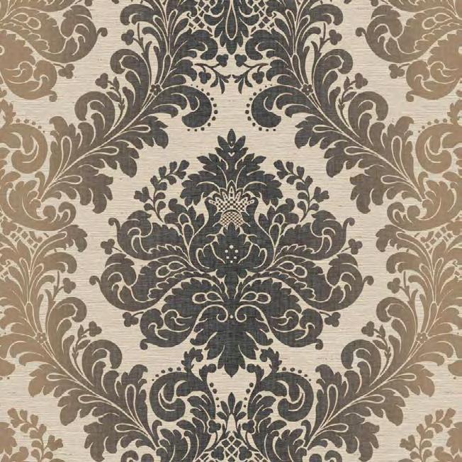 OMBRE DAMASK The elegance of damask is suffused with light in this unrivaled interpretation of the classic motif.