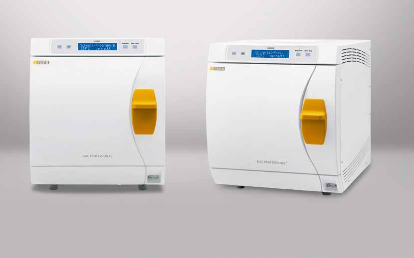 20 I 21 DAC Professional: An Investment in Quality No matter which chamber size you decide upon, with the DAC Professional class autoclaves, you will be making a safe investment.