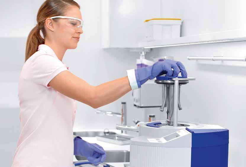 Cost-effective reprocessing Low operating and consumption costs no use of cleaning and disinfection chemicals Low investment costs in instruments thanks to quick return to service Switch off hygiene