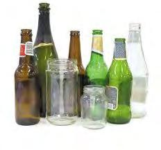 GLASS: typically pulverized and used for fiberglass