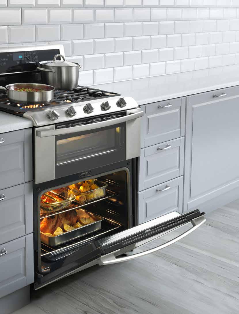 RANGES Our freestanding ranges offer a convenient way for you to get a quality cooktop and oven combined (with all the functions too).