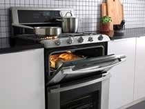 19 RANGE WITH GAS COOKTOP DOUBLE OVEN BETRODD Slide-in gas range with 5 burners Double oven gas range with 5 burners $1549 $1599 Stainless steel. 802.885.64 Stainless steel. 402.885.61 Capacity: 5.