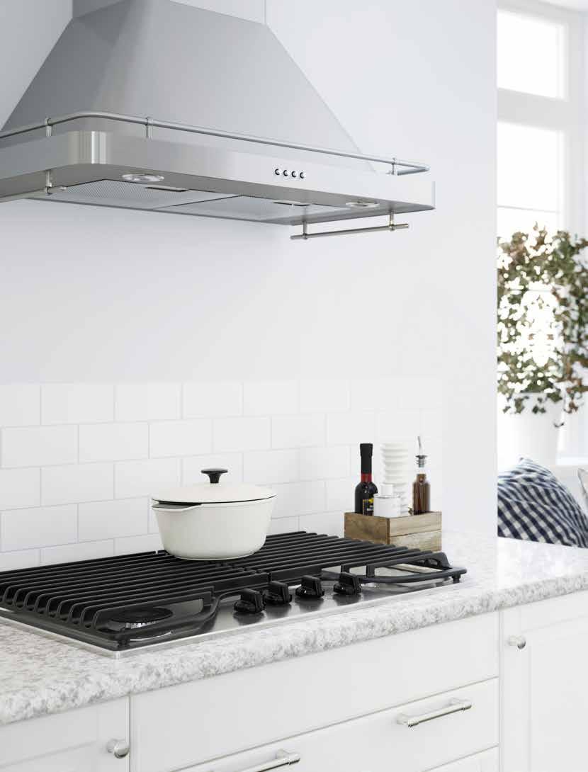 EXTRACTOR HOODS Not only does an extractor hood keep the kitchen free of steam, grease and cooking smells, it s also an important design