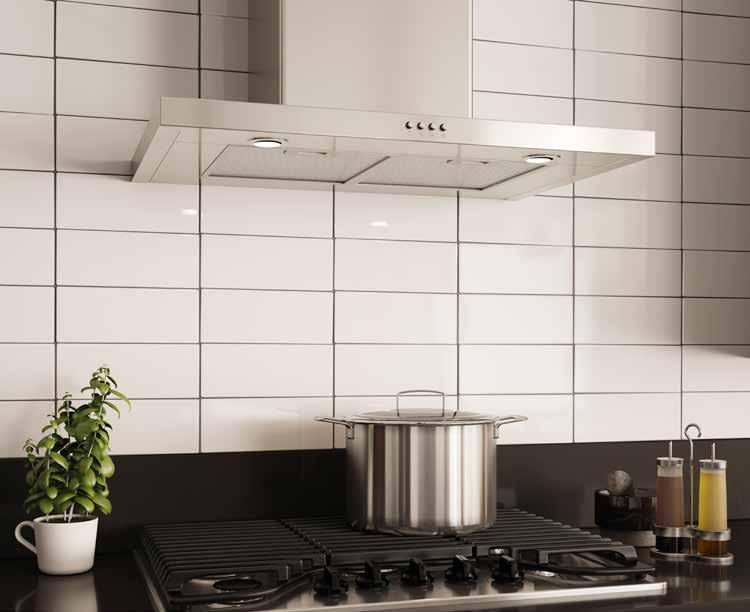42 SOUND LEVELS Sound levels for range hoods can be measured in decibels or zones. Our appliances have been tested to determine and measure this.