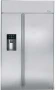 REFRIRATION CLEARANCE VALUES Monogrem ZI360DH 36" Built-in Side by Side Refrigerator $7,199.