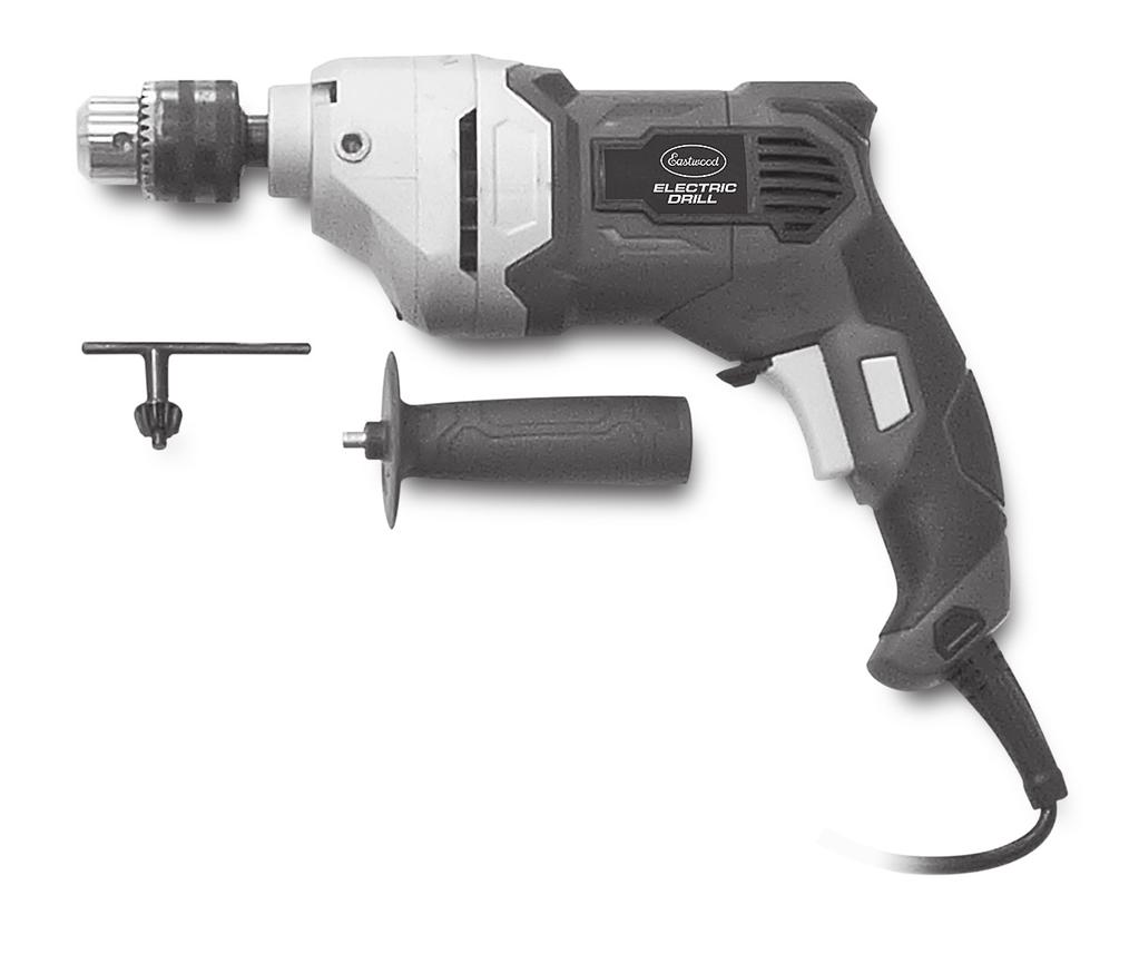 The EASTWOOD ELECTRIC DRILL is great for use on virtually all metals including steel, aluminum, brass and more. The powerful 6.