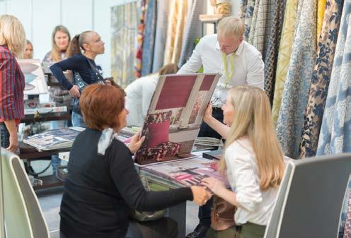 Exposition of the trade fair The main business platform of the Russian textile industry The leading Russian