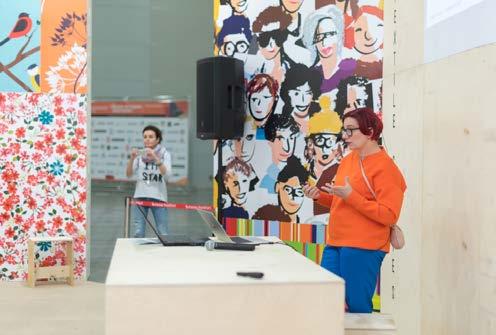 Special exposition named Design Education featured participants of higher education on interior design in Russia: International Design School,