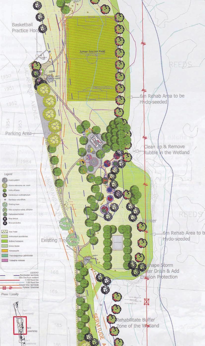 Figure 57: Dlamini park masterplan