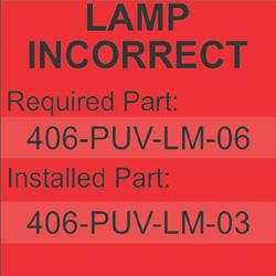 disinfection. Low UV Intensity. Reset lamp protection circuit -unplug unit for 10 seconds.