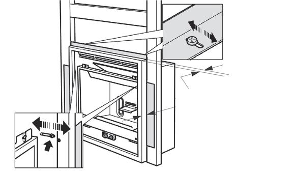 Appliance Preparation Attaching Rear Ceramic Support See figure 29. Fit the rear ceramic support to the firebox back panel with three screws. Attaching Appliance to the Framing See figure 30. 1.