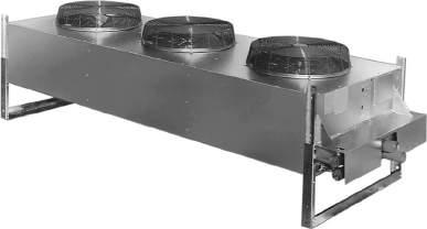 Fluid Coolers Small Fluid Coolers Product Description Direct-drive fluid coolers, available in horizontal or vertical airflow, are ideal for commercial/industrial locations.