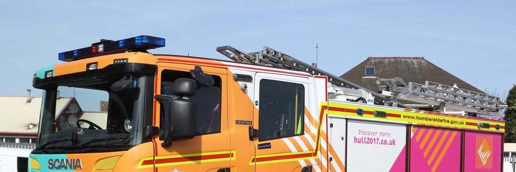 Humberside Fire & Rescue in England now has five rigs