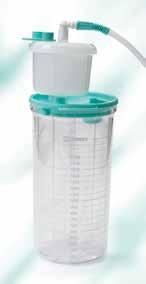 Collection cup is designed for collecting samples from the suctioned liquid.