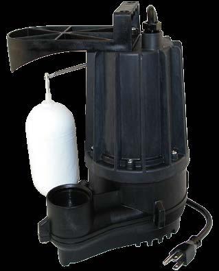 Sump Pumps Streamlined Automatic Submersible Sump Pump Streamlined design easily fits into pits as small as 1 in diameter.