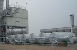 Tanks heated by thermal oil Storage equipment heated by thermal oil can be supplied with horizontal or vertical tanks.