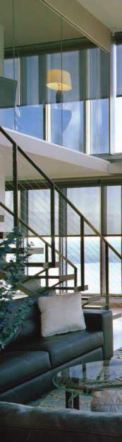 Effective and attractive, Hunter Douglas Architectural FR Roller Shades offer hundreds of fabric choices, mounted on durable, powerful operating mechanisms.