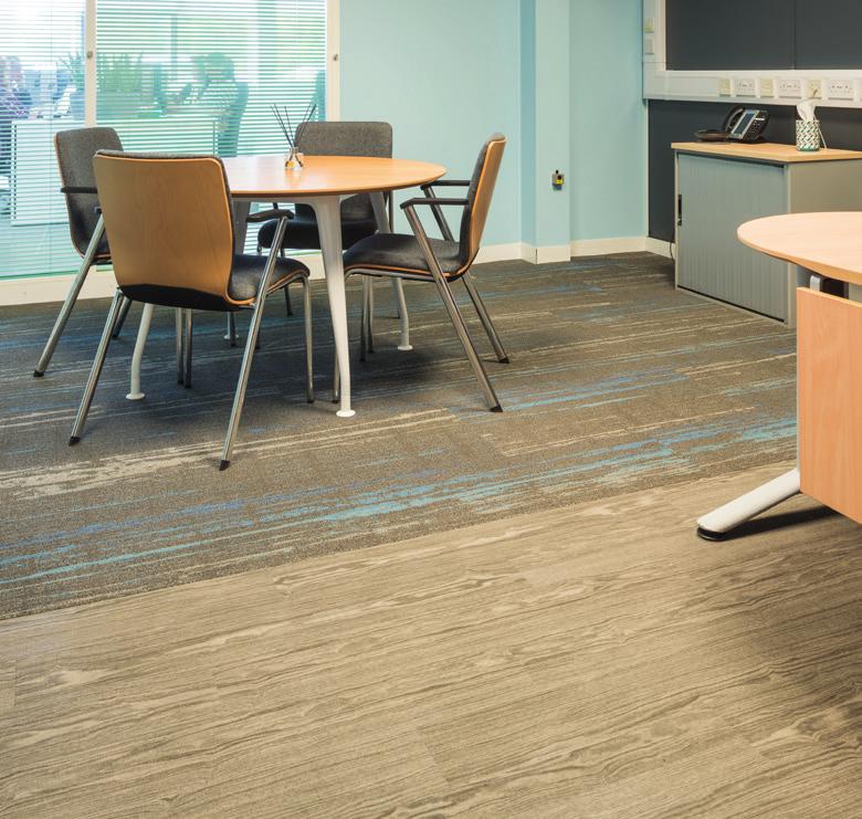 LVT within a contemporary flooring design at Amtico Meeting the changing needs of modern multifunctional workspaces and showcasing the company s complete flooring solutions were at the heart of a new