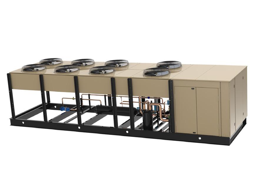 w/ Compressors Overview Cabinet & Construction Painted steel cabinet for superior strength and corrosion resistance Welded frame on all models for a robust and rigid product base All units feature