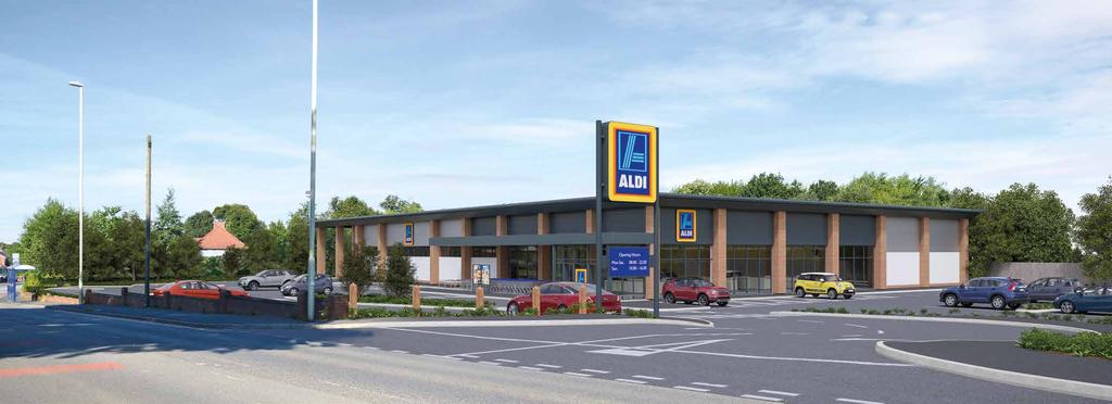 A NEW ALDI FOOD STORE FOR KINGSWINFORD A new Aldi Aldi, the award-winning discount food retailer, is preparing a proposal to refurbish the former Focus DIY store, off Dudley Road in, to provide a