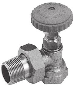 Radiator Valve HV-3 Return valve combined type HV-3 is used as a radiation valve and return valve for cold and hot water heat radiator. It is used in a building and housing.