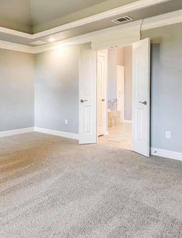 5 baseboards Wood window stools 6 8 interior doors Color matched door hinges to knobs Custom closet with split shelving, rods