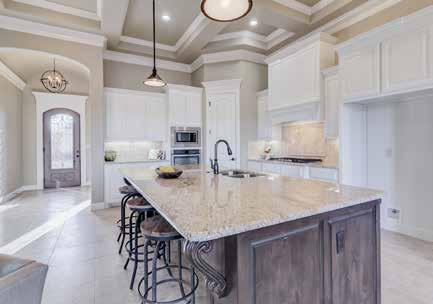 Kitchen Features CEILINGS AND WALLS 10 minimum