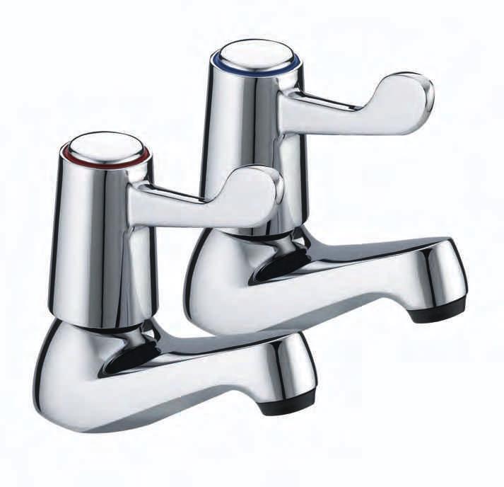 Basin Taps (76mm) & 6 (mm) Levers VAL / C CD VAL / C 6 CD Value basin lever tap with metal backnut. Metal backnuts 6.