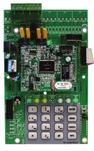 or Trouble zones. The DM-1008A occupies one module slot in the FX-2009-12NDS.