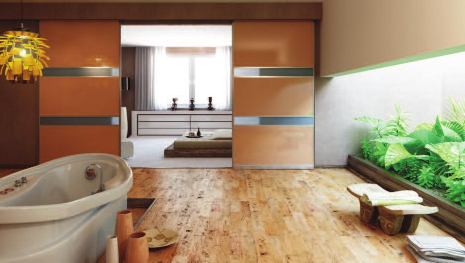 Room Dividing Our sliding doors can also be used in en-suites, to seperate your space in bathrooms and hall closets too extending the wow factor in your home.