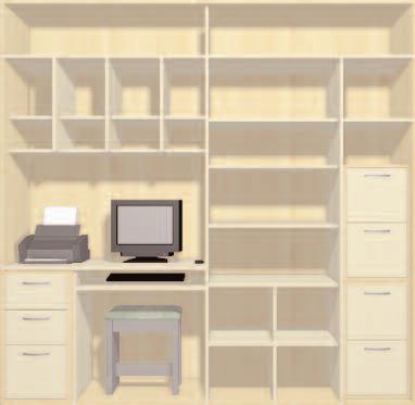Home Office Solutions Custom designed shelving for your files & folders.