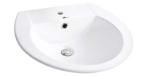 bowl size Suitable for 8L LIFE BASIN COUNTER TOP INSET VANITY J3040 SIZE: 520 mm x 450 mm