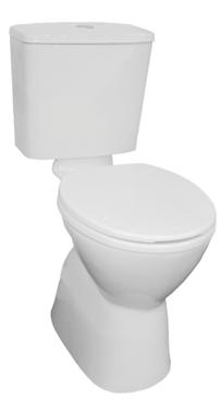 SF (single flap seat) Extra height link suite with vitreous china cistern Includes white standard/soft close seat with fitted plastic link Flexible S Trap Set out range 140-160mm Wels 4 Star