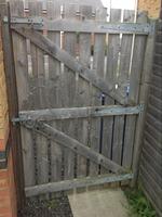 with a hardwood door with bolt and lock, 1 of