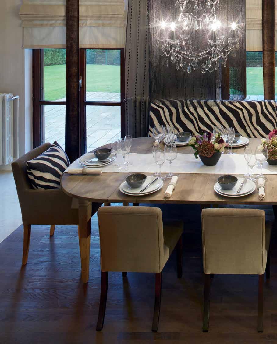 ed s fave the mix of contemporary with classic in the dining room, with